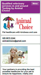 Mobile Screenshot of animal-choice.co.uk